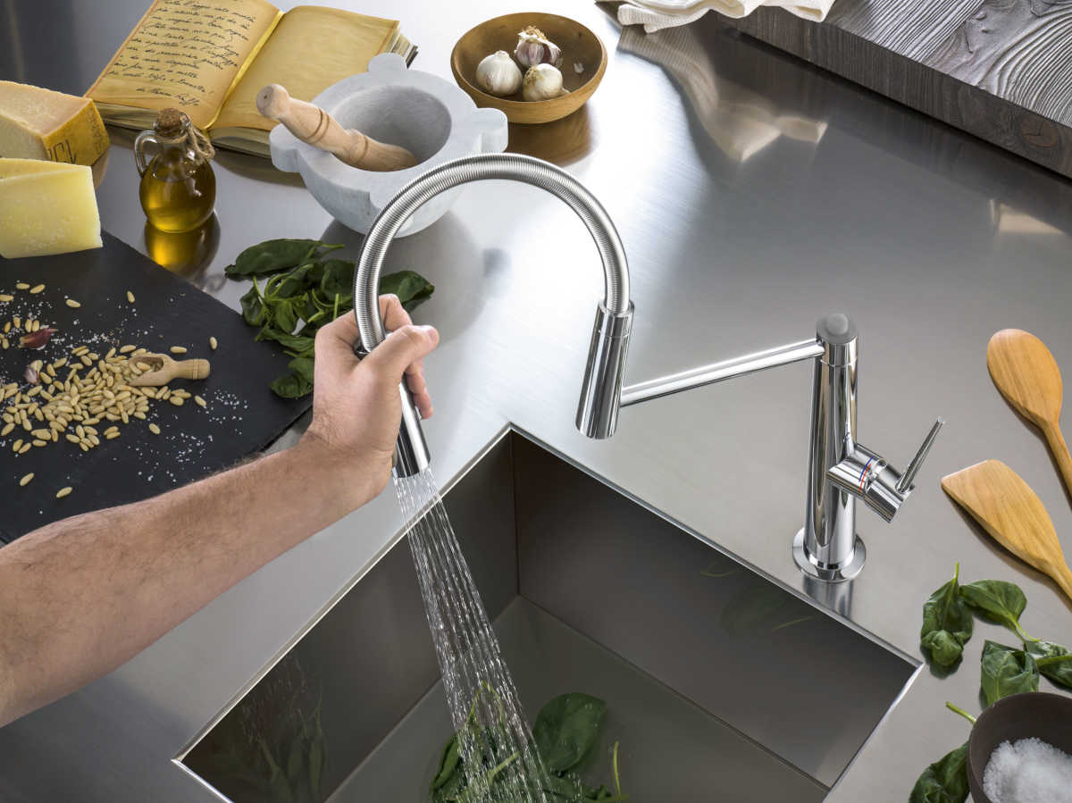 Rubinetti da cucina: equilibrio tra estetica e prestazioni