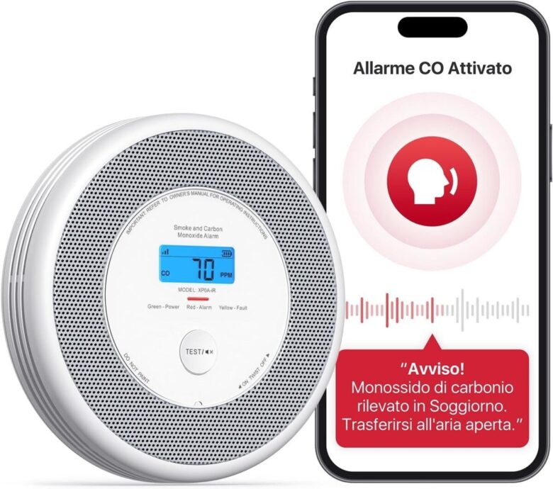 Allarme incendio Amazon