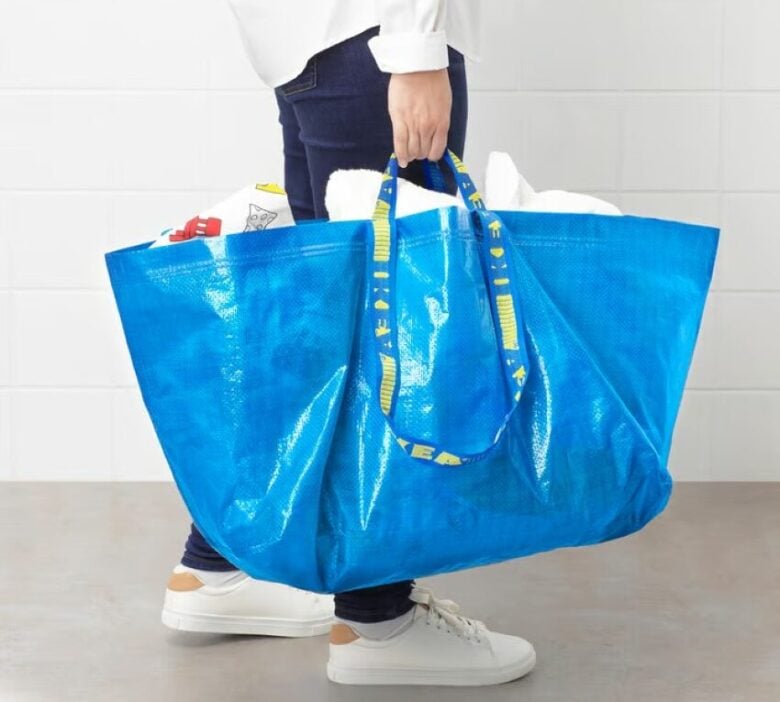 Borsa blu FRAKTA IKEA
