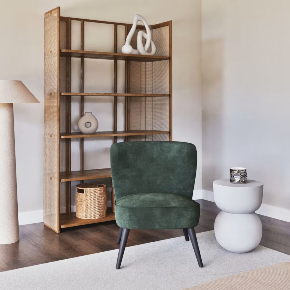 Poltrona in velluto: l’idea per il soggiorno firmata Maisons du Monde