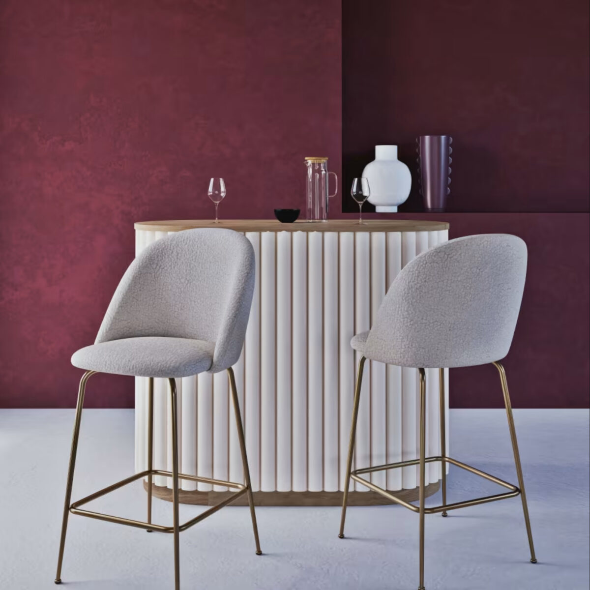 Mobile bar moderno: Maisons du Monde porta un tocco di design