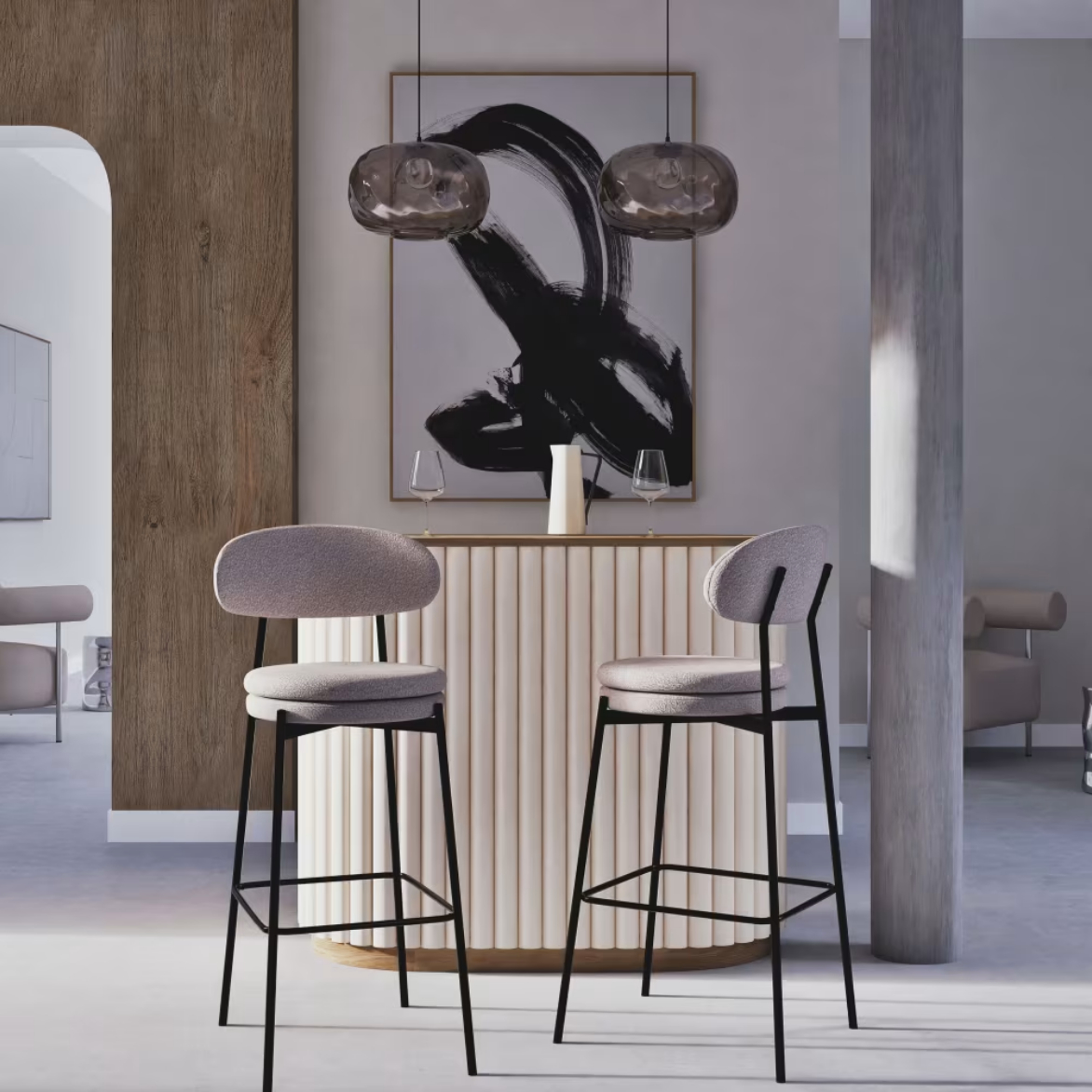 Mobile bar moderno: Maisons du Monde porta un tocco di design