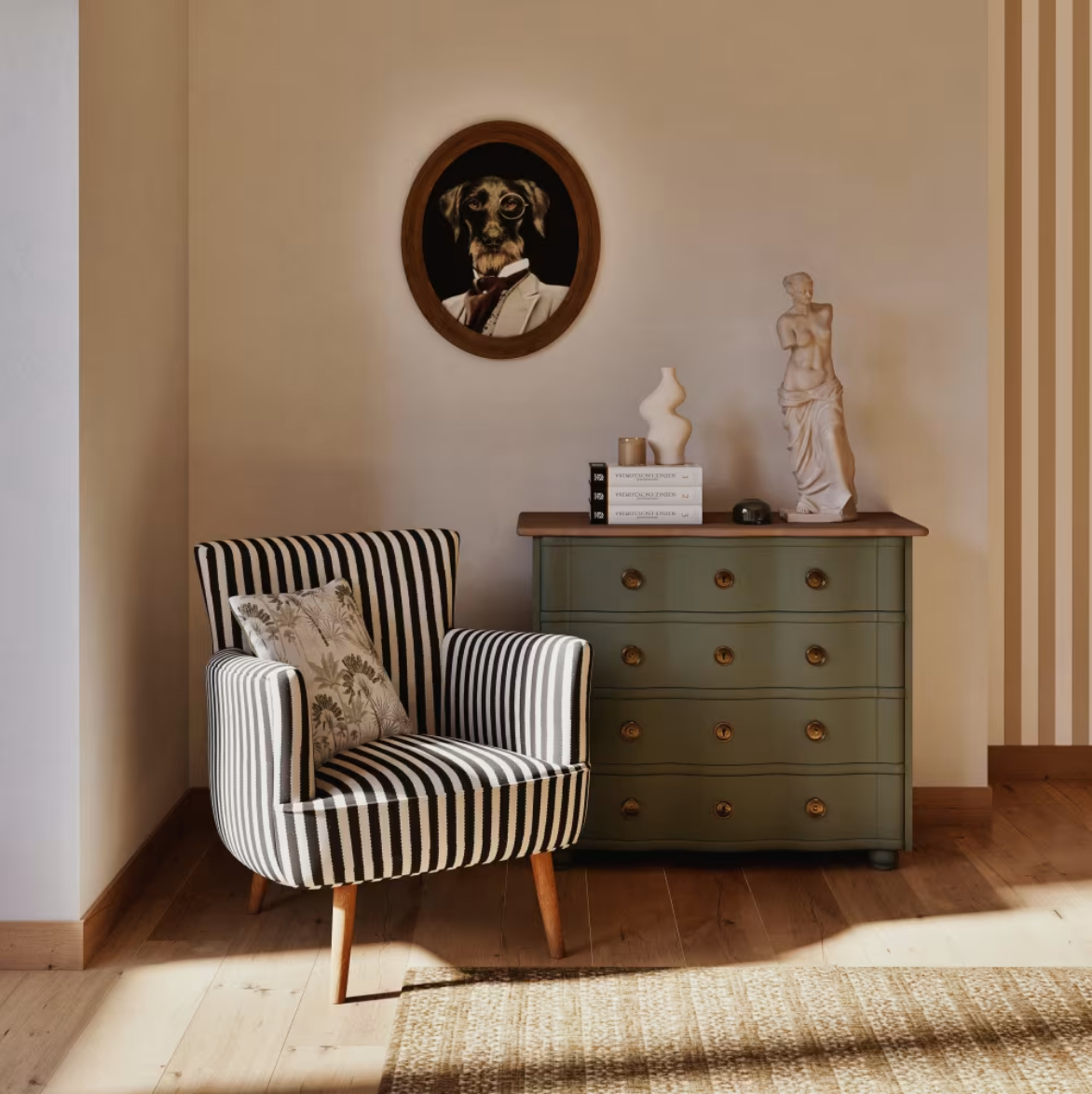 Mobile classico per la camera da letto: un solo elemento Maisons du Monde trasforma tutto