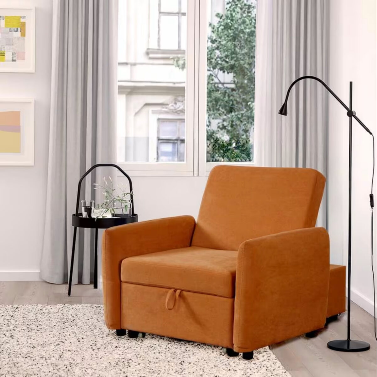 Poltrona letto Maisons du Monde: stile e funzionalit&agrave; risolvono gli spazi