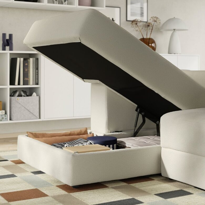 Jaettebo moduli Chaise Longue-bianco