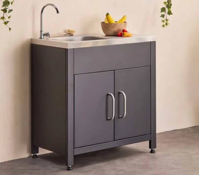 Il trucco per un giardino organizzato? I lavabi da esterno Leroy Merlin