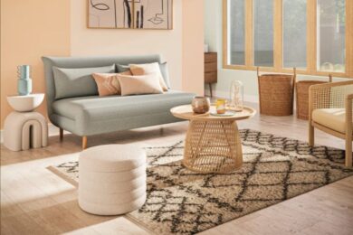 Il segreto per avere più spazio in casa? Questo divano letto di Maisons du Monde