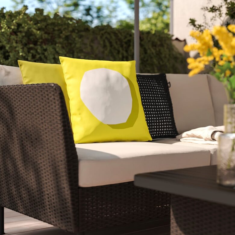 gullbergsoe set di 3 cuscini