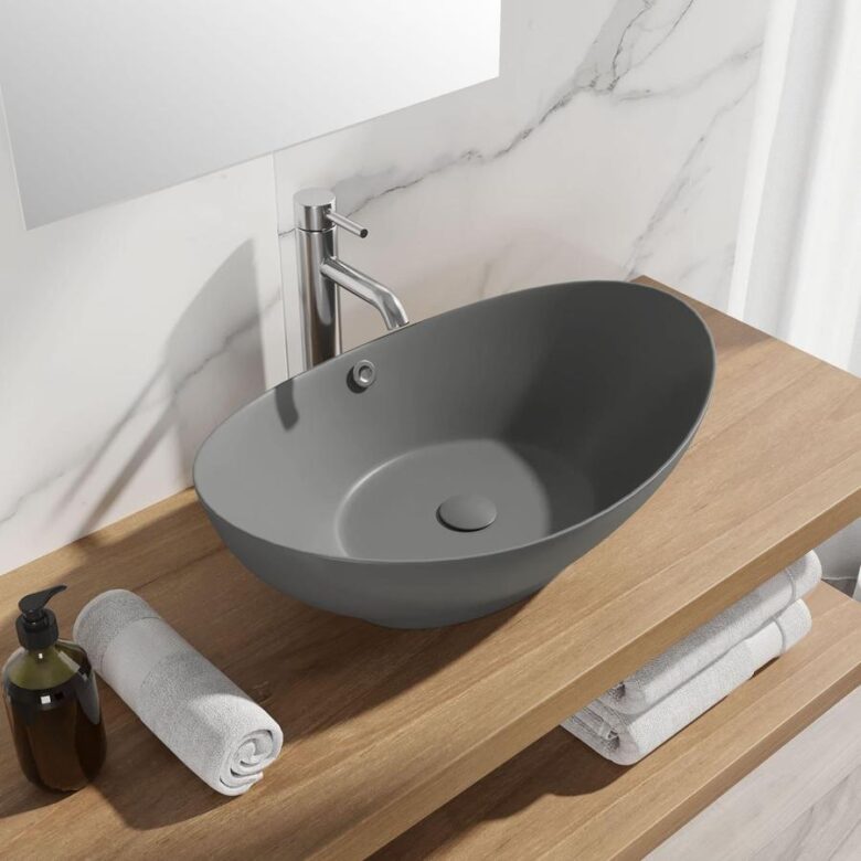 lavabo Ovale a bacinella