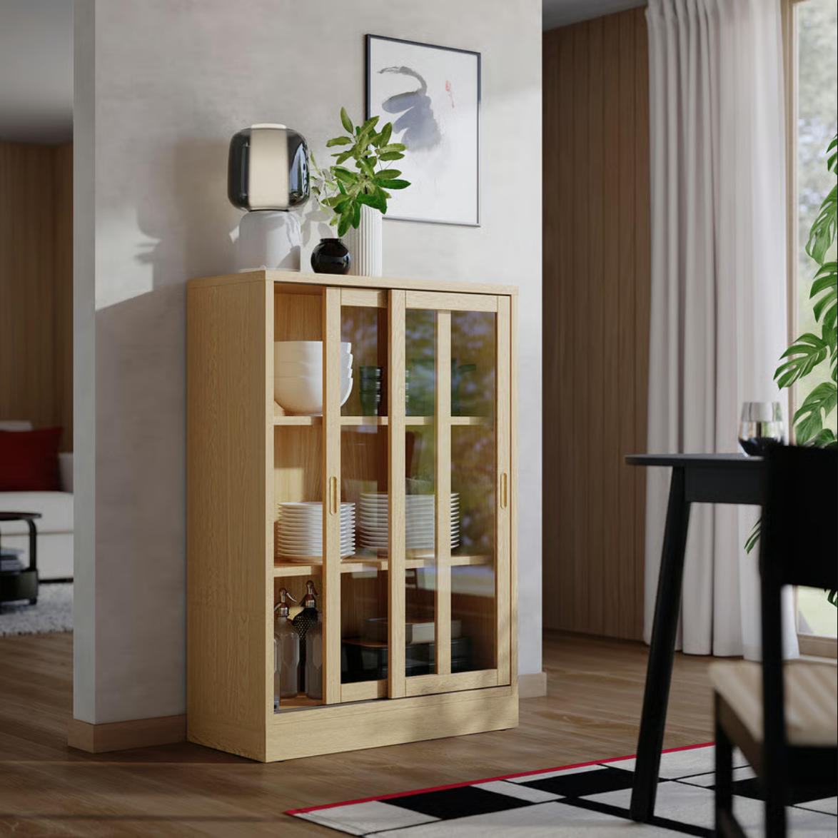 Vetrina per il living: la soluzione Fine Serie Ikea