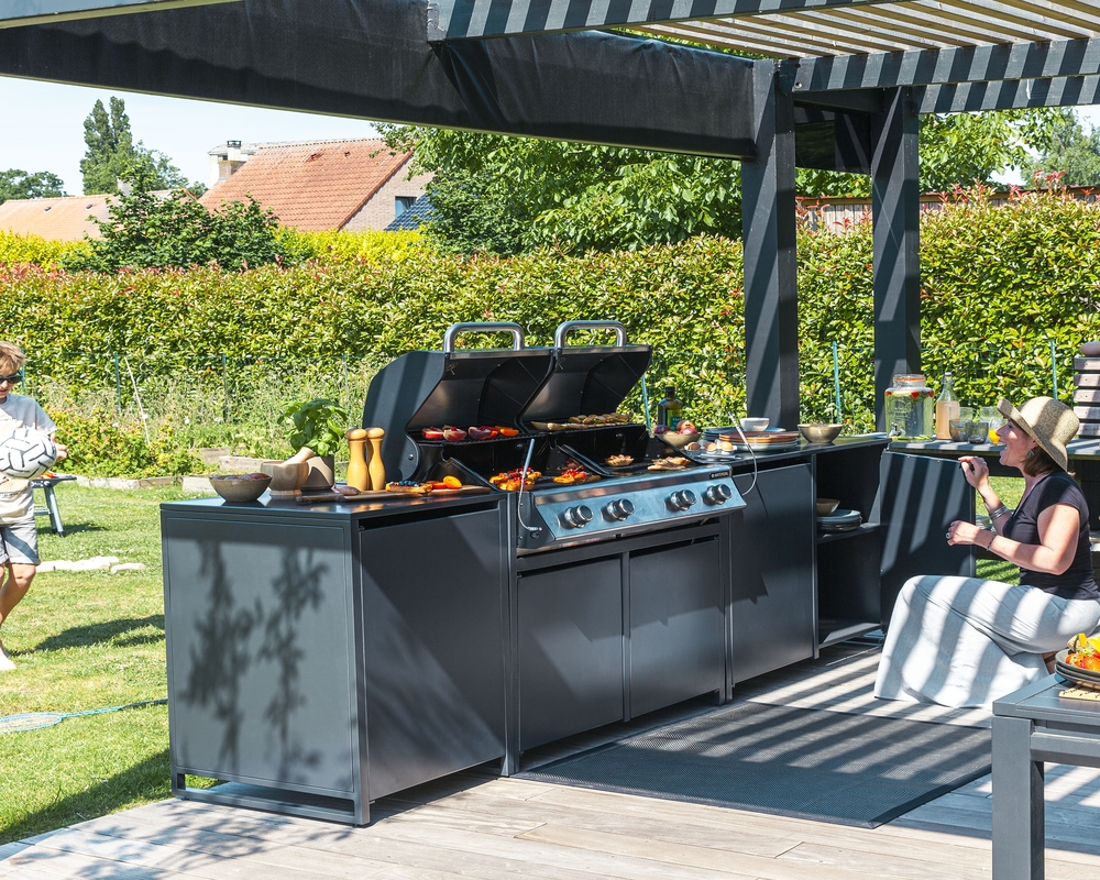 Barbecue gas 4 bruciatori