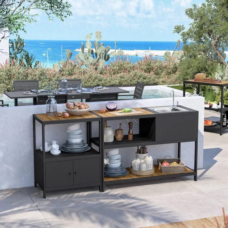 Modulo da cucina con ante