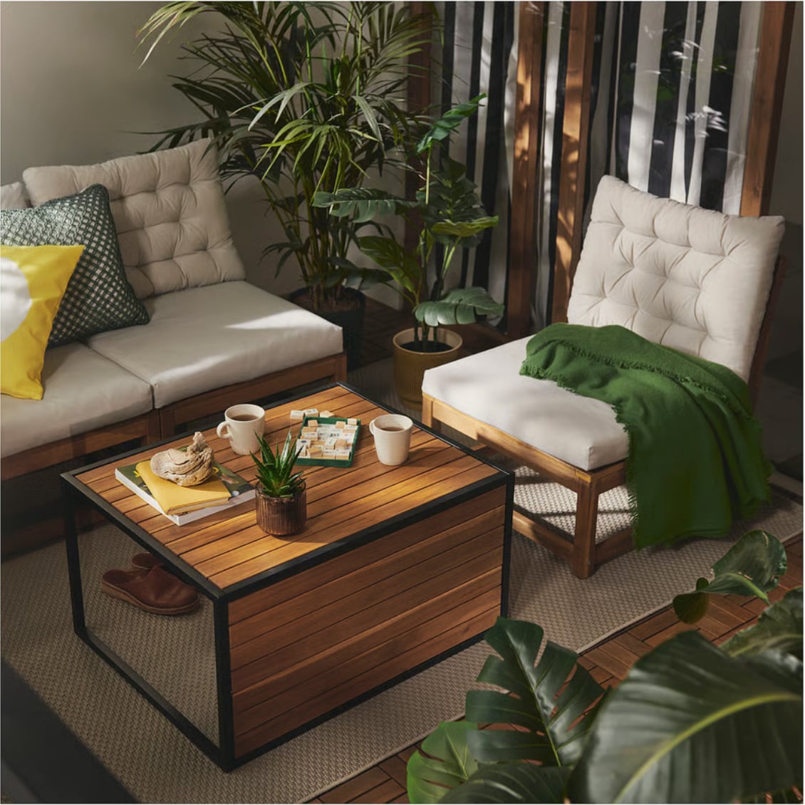 Arredare il balcone in primavera: un elemento, tre soluzioni con Ikea Arredare il balcone in primavera: un elemento, tre soluzioni con Ikea