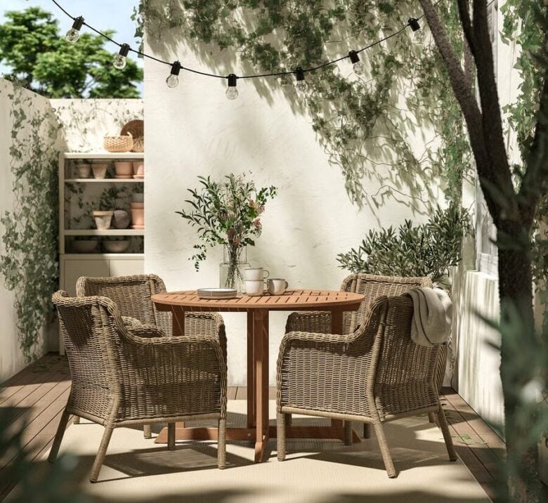 Poltrone e divani giardino IKEA 2026