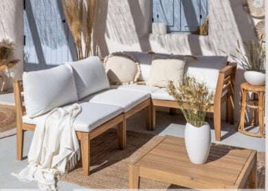 Zona relax in giardino: 3 divani Sklum da non perdere