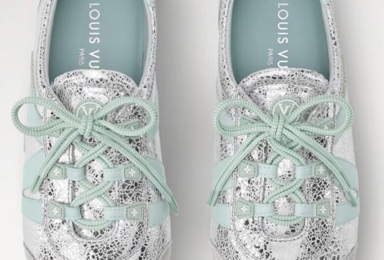 Tutti pazzi per la nuova LV Sneakerina nella doppia variante gold e silver