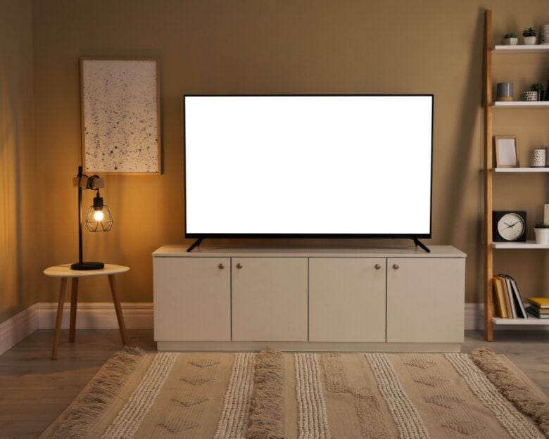 TV in soggiorno