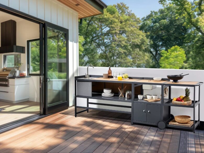 cucine esterno Beliani in sconto