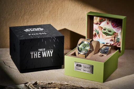 L’edizione limitata orologi Fossil x Star Wars con Grogu è il caos totale