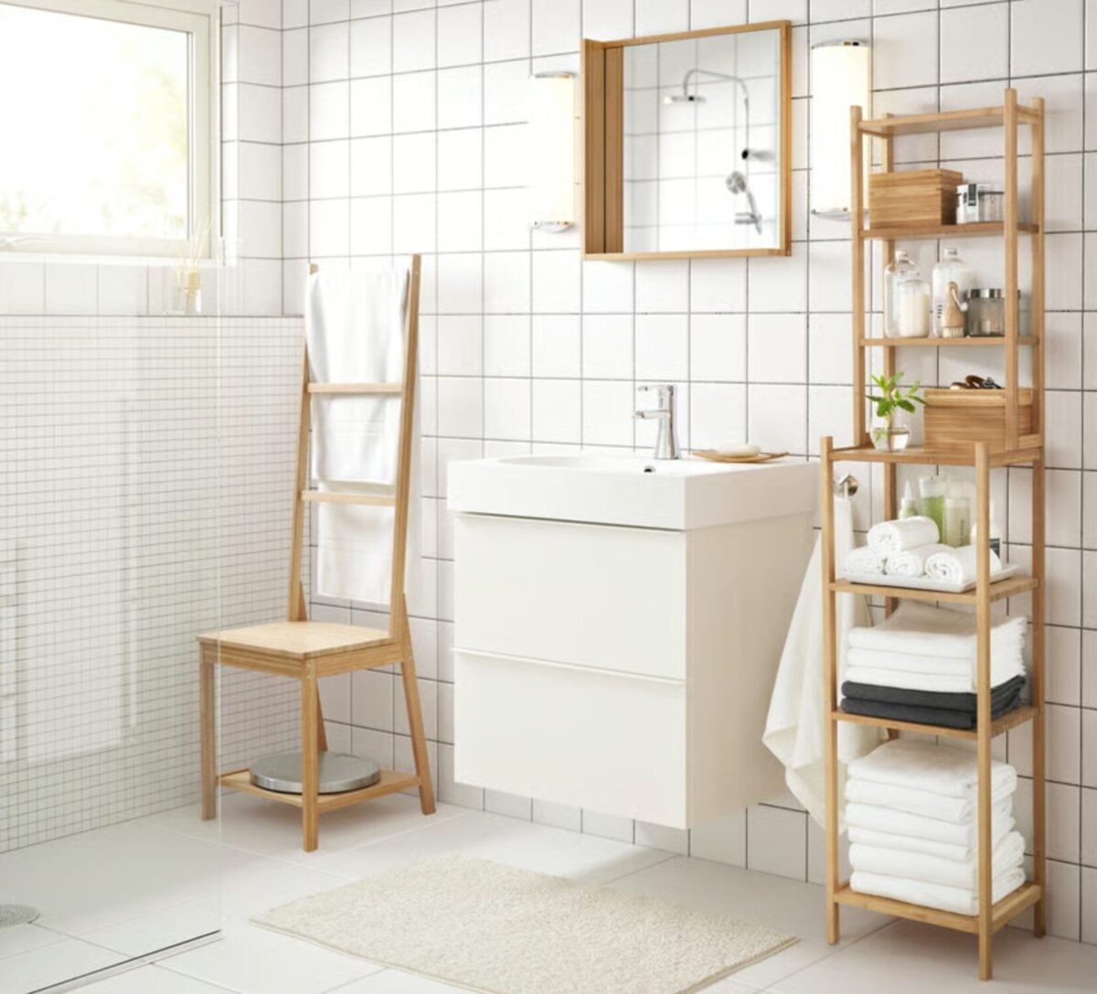 Il bagno di 4 mq pu&ograve; diventare bellissimo: le soluzioni IKEA che hanno convinto anche i designer