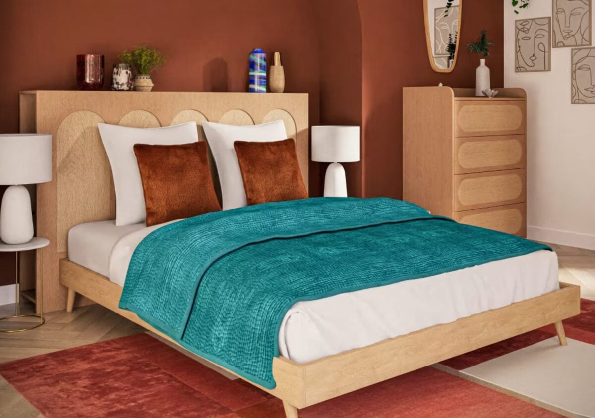 Con gli arredi Maisons du Monde anche una camera da letto di 6 mq sembra più grande Con gli arredi Maisons du Monde anche una camera da letto di 6 mq sembra più grande