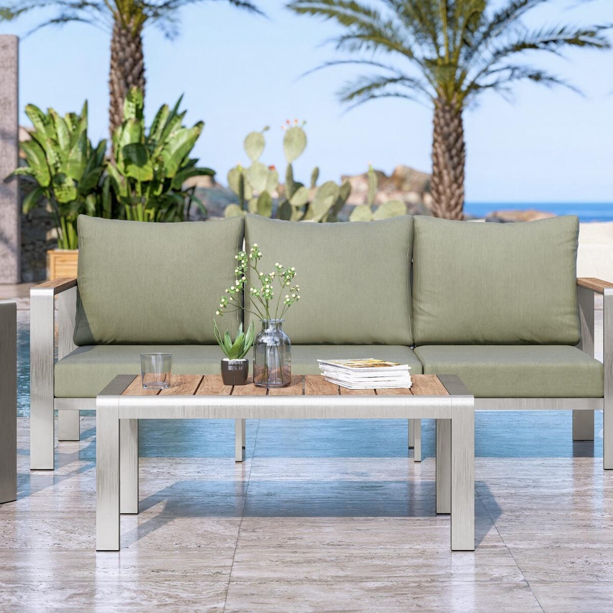 Salotto da esterno elegante: con Deghi il relax è di casa Salotto da esterno elegante: con Deghi il relax è di casa