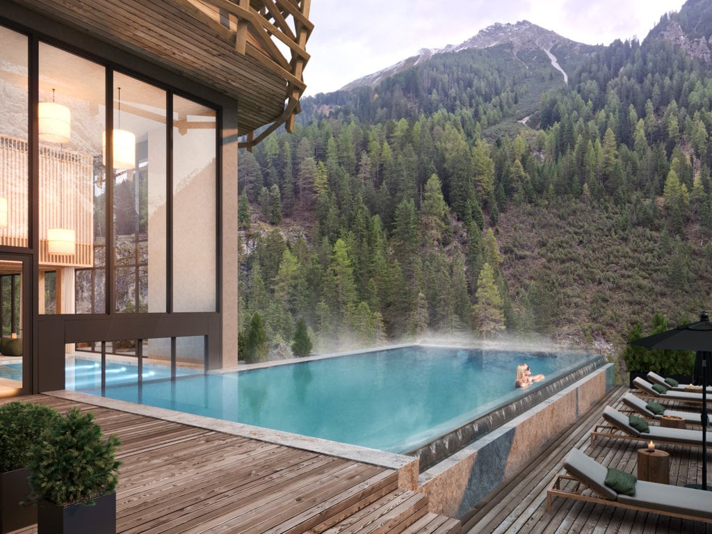 Tradizione d’avanguardia. Nel cuore del Parco Nazionale dello Stelvio, il volto contemporaneo dell’Hotel Bella Vista Trafoi è un mix fra tradizione alpina e hospitality d’eccellenza Tradizione d’avanguardia. Nel cuore del Parco Nazionale dello Stelvio, il volto contemporaneo dell’Hotel Bella Vista Trafoi è un mix fra tradizione alpina e hospitality d’eccellenza