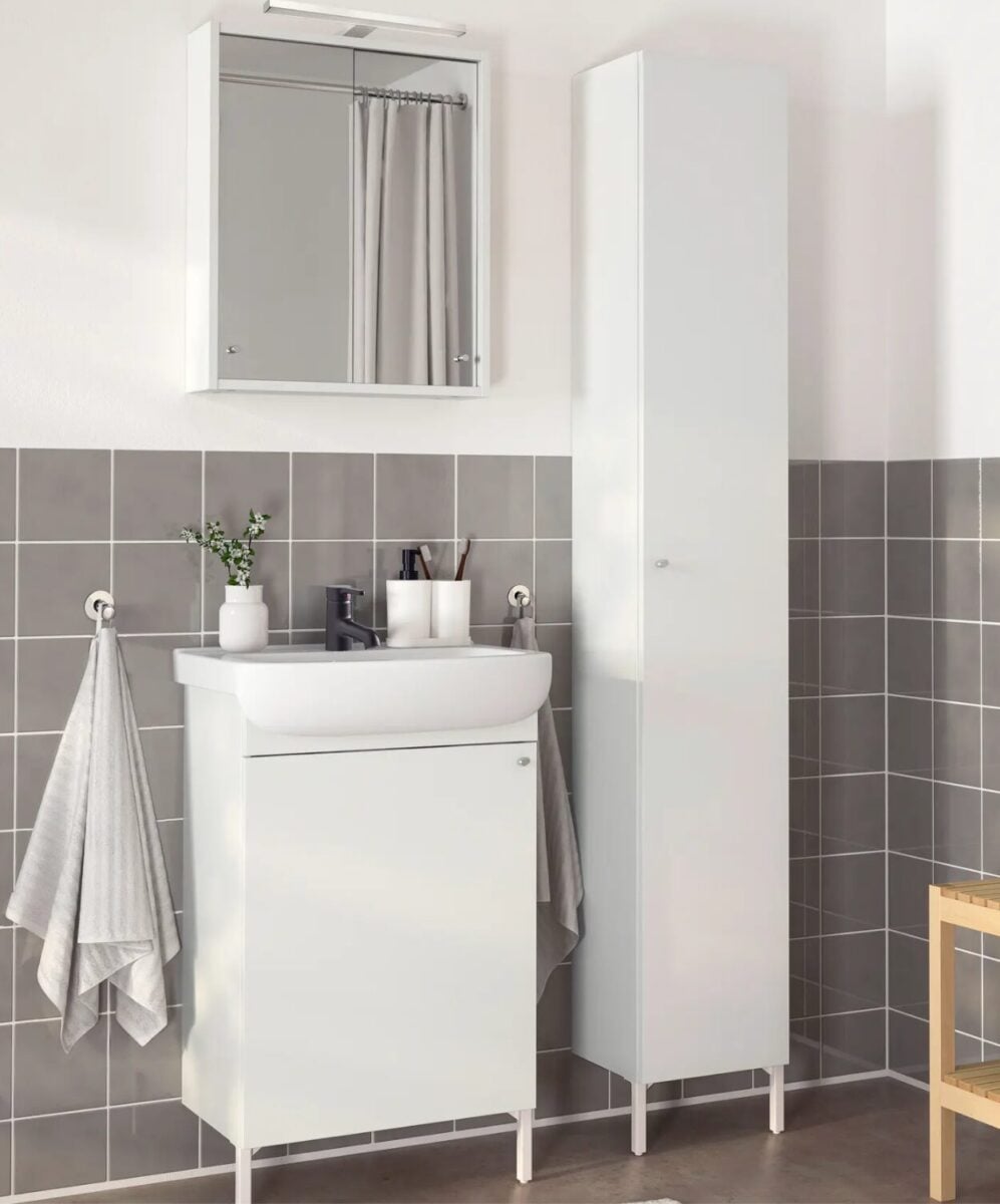 Mobili bagno Ikea per bagni piccoli: idee da 4 a 6 mq Mobili bagno Ikea per bagni piccoli: idee da 4 a 6 mq