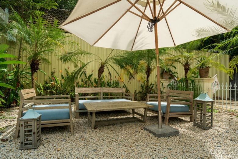 Ombrellone da giardino