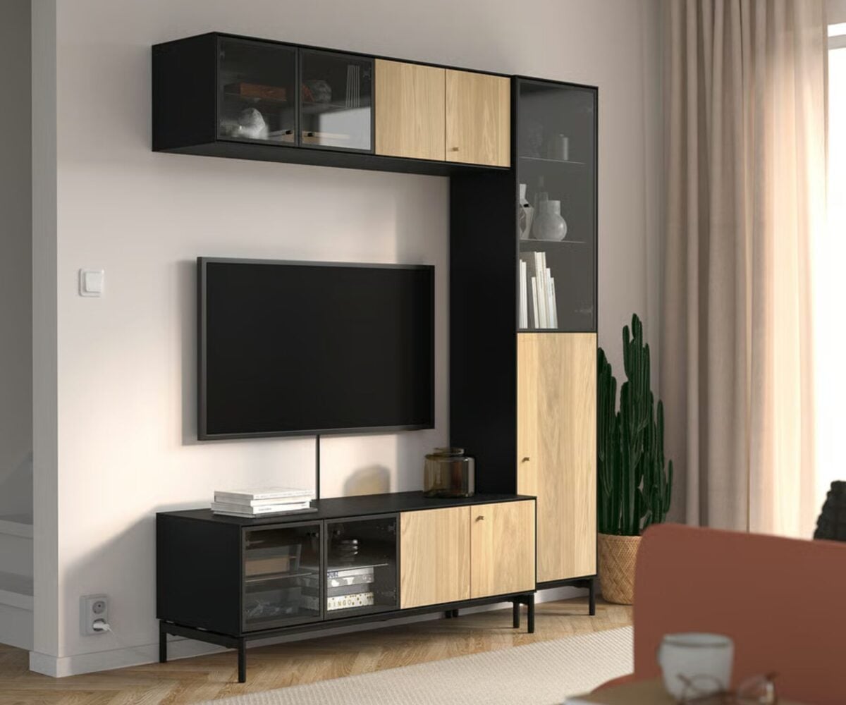 Ikea fine serie parete attrezzata