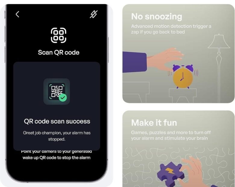 app-shock-clock-sveglia-silenziosa