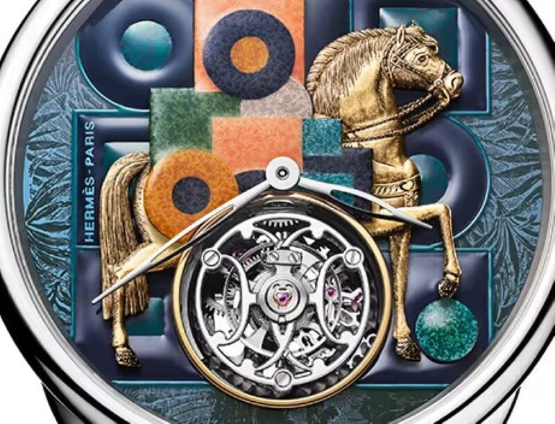 Solo 6 fortunati potranno avere questo straordinario orologio Herm&egrave;s