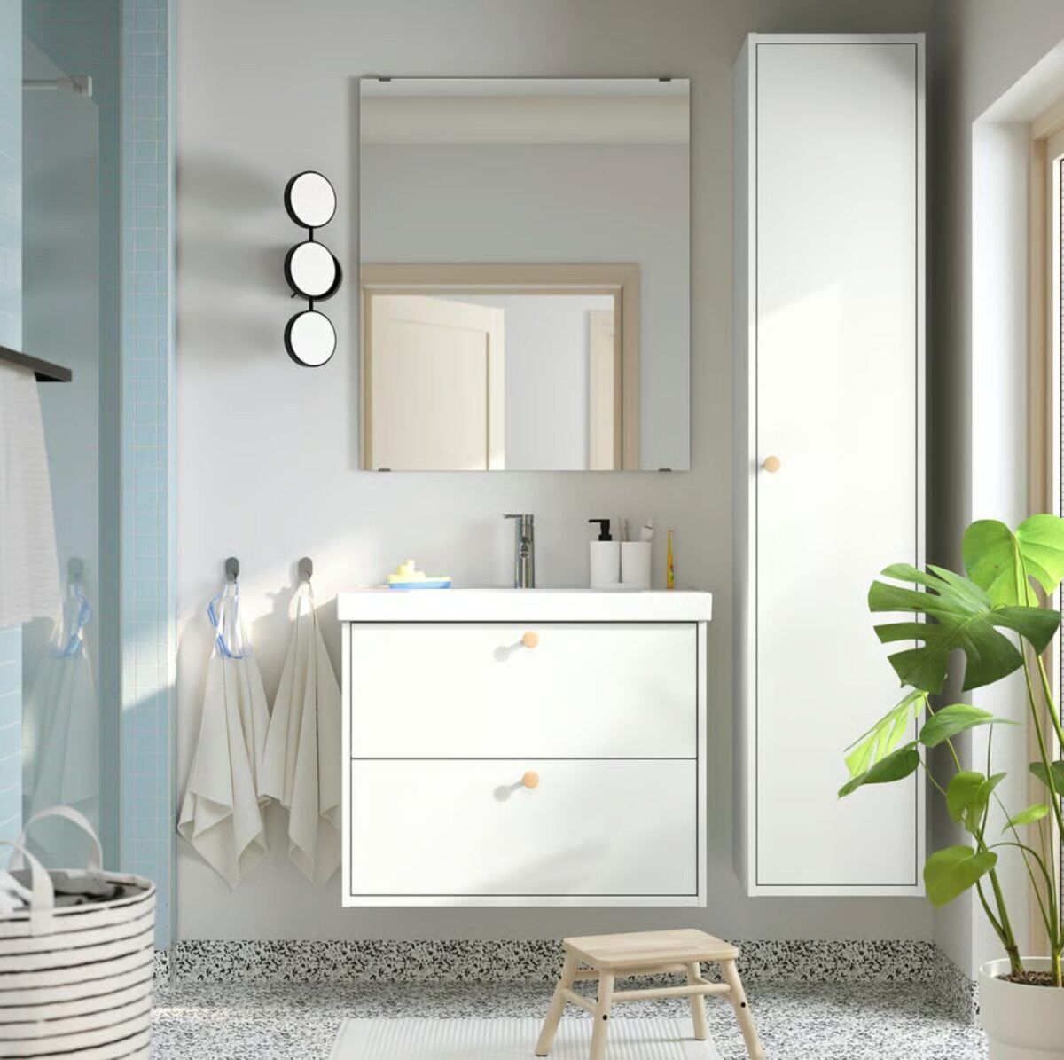 Mobili bagno Ikea per bagni piccoli: idee da 4 a 6 mq Mobili bagno Ikea per bagni piccoli: idee da 4 a 6 mq