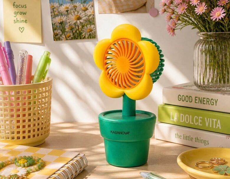 mini-ventilatore-senza-fili-fiore-giallo