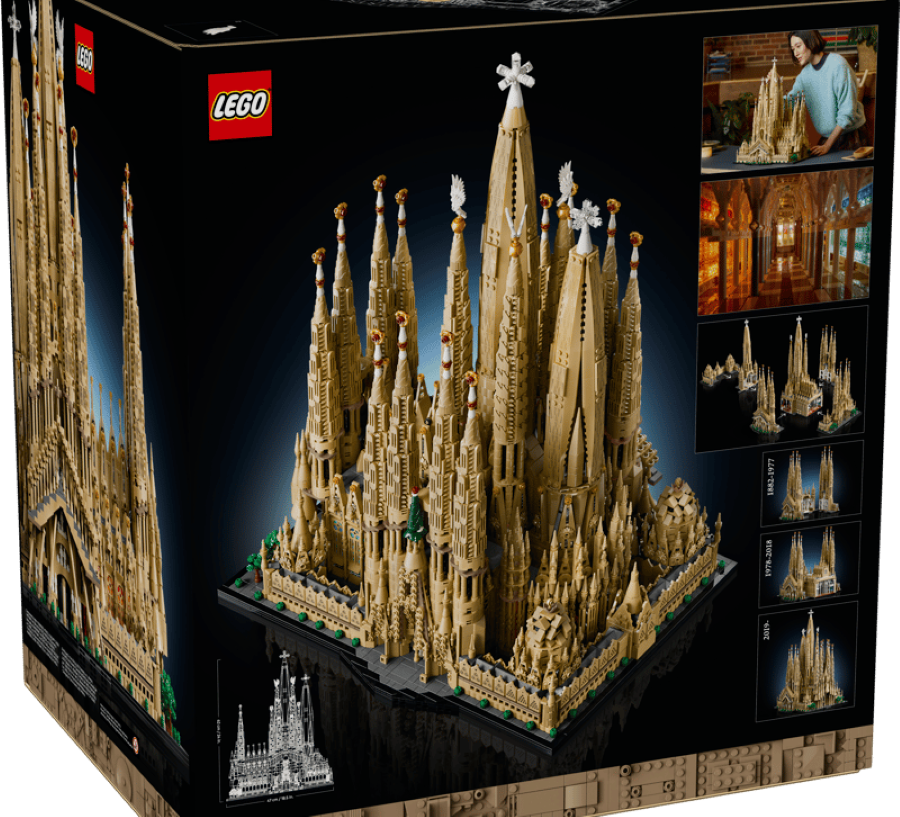 Record per LEGO Architecture: la Sagrada Fam&iacute;lia &egrave; il set pi&ugrave; grande della collezione