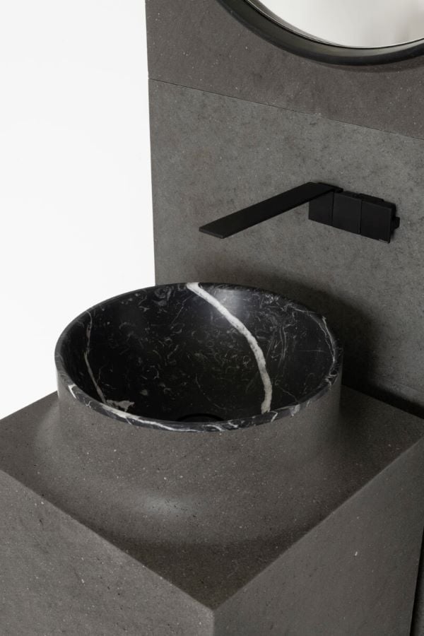 10 lavabi in pietra o in marmo che scolpiscono lo stile del bagno contemporaneo 10 lavabi in pietra o in marmo che scolpiscono lo stile del bagno contemporaneo