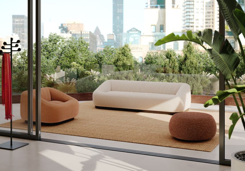 Outdoor lounge: 9 divani curvi per creare avvolgenti isole di relax Outdoor lounge: 9 divani curvi per creare avvolgenti isole di relax