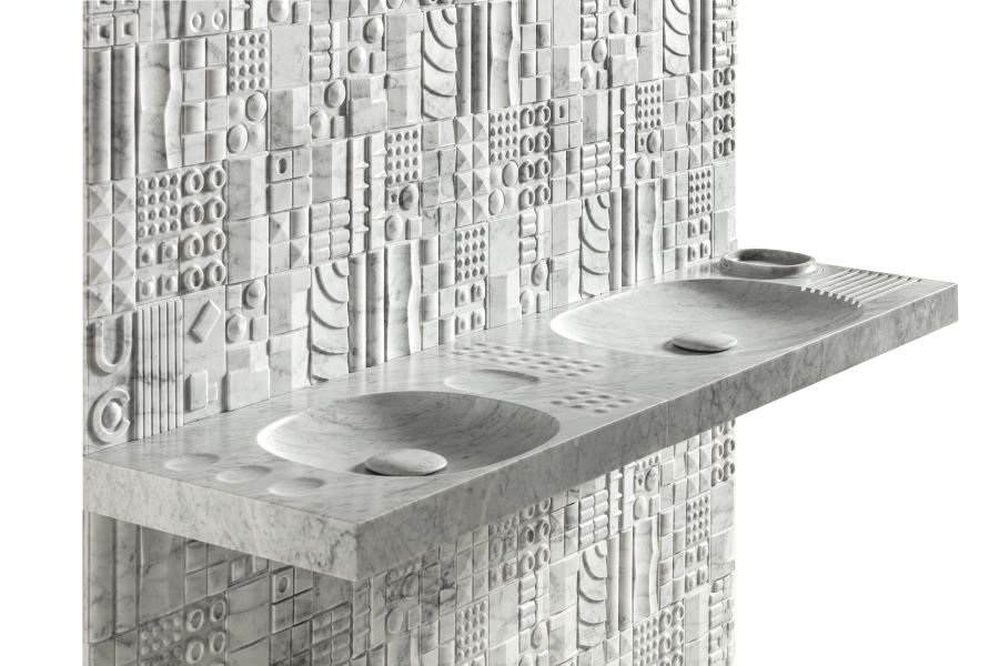 10 lavabi in pietra o in marmo che scolpiscono lo stile del bagno contemporaneo 10 lavabi in pietra o in marmo che scolpiscono lo stile del bagno contemporaneo