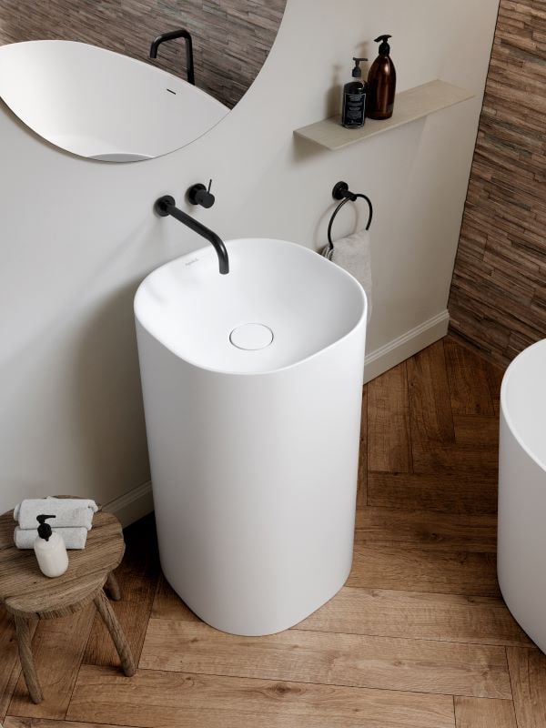 10 lavabi in pietra o in marmo che scolpiscono lo stile del bagno contemporaneo 10 lavabi in pietra o in marmo che scolpiscono lo stile del bagno contemporaneo