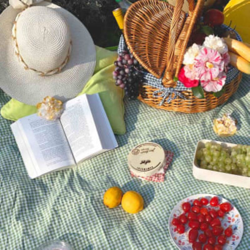 Teli mare e plaid da picnic: i compagni di stile per un’estate en plein air Teli mare e plaid da picnic: i compagni di stile per un’estate en plein air