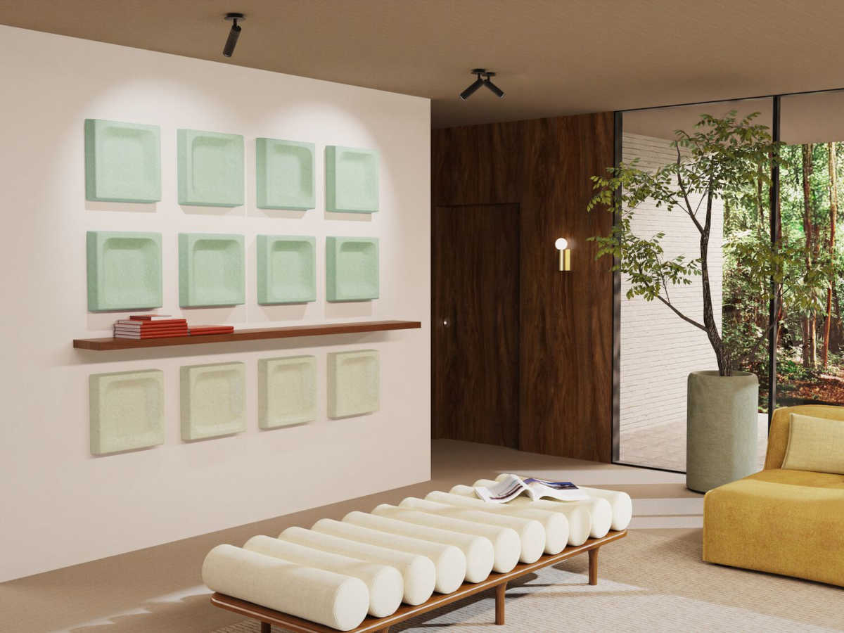Design acustico. Il comfort che si vede e che si sente Design acustico. Il comfort che si vede e che si sente
