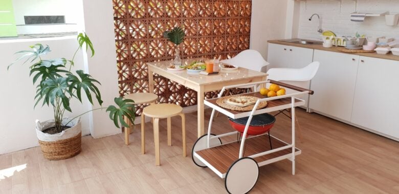 Arredamento con ruote