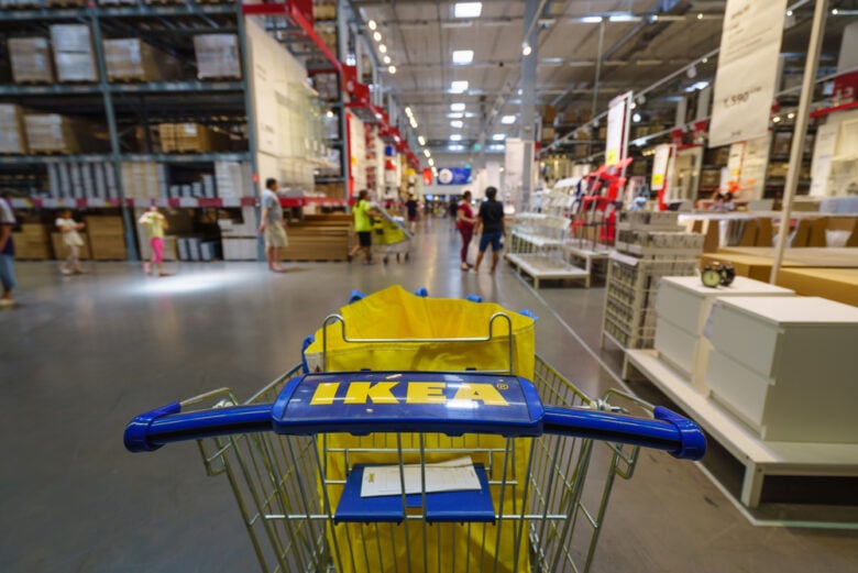 Dentro negozio Ikea