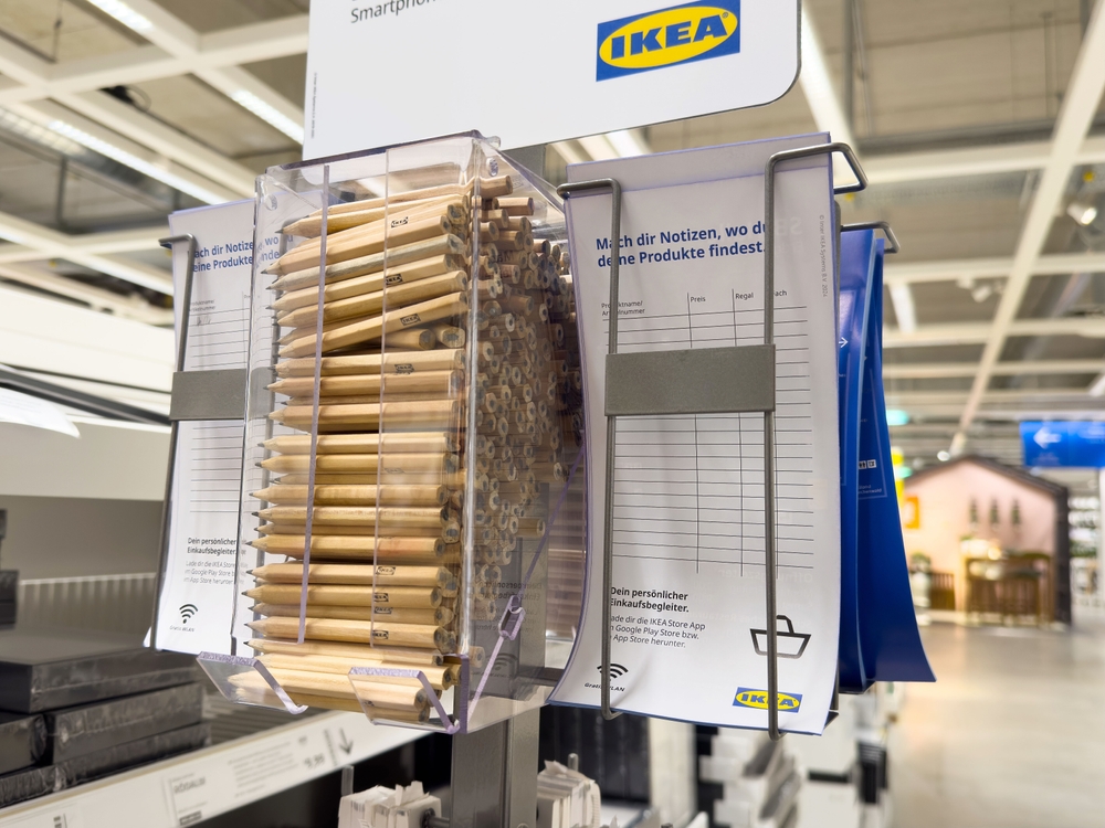 Matite regalate da Ikea