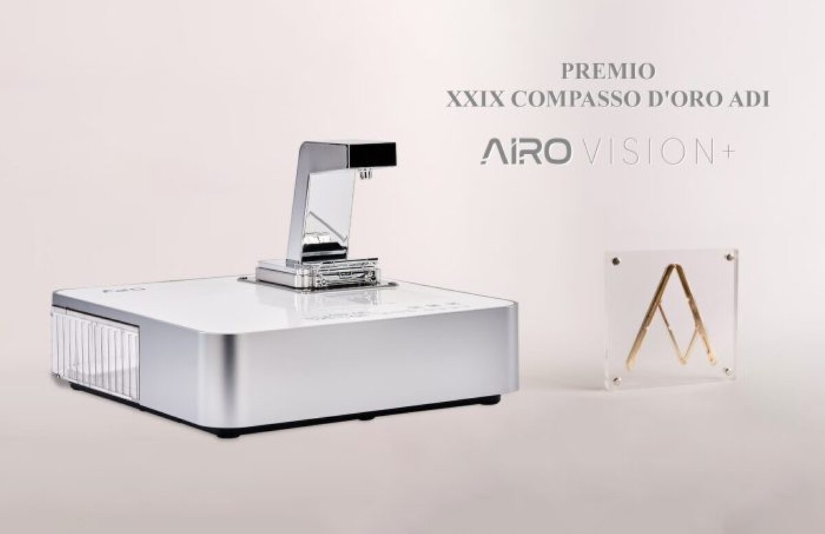 Airo Vision+, la nuova macchina sviluppata dalla startup italiana Axess Industry Airo Vision+, la nuova macchina sviluppata dalla startup italiana Axess Industry