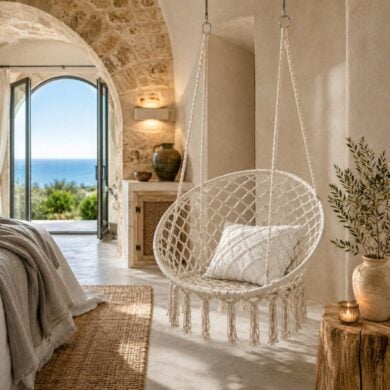 Poltrone sospese da giardino Deghi: il segreto per trasformare l’outdoor in un’oasi di relax
