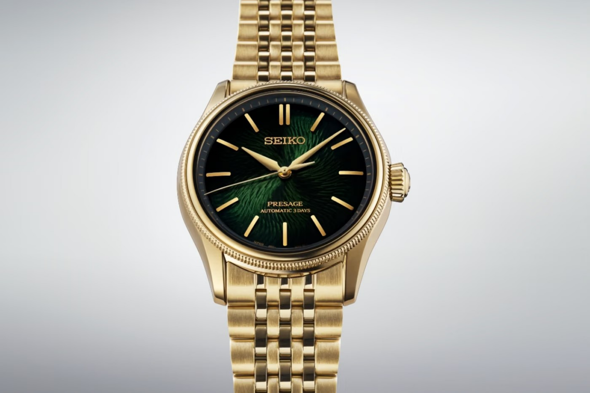 Orologio Seiko con effetto corteccia: il nuovo Presage ha un quadrante davvero fuori dal comune
