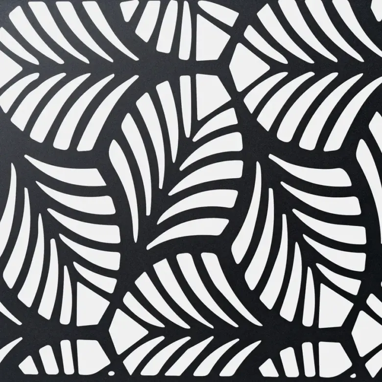 separ-doppio-da-giardino-in-acciaio-nero-con-disegno-foglia-di-palma-callen-4
