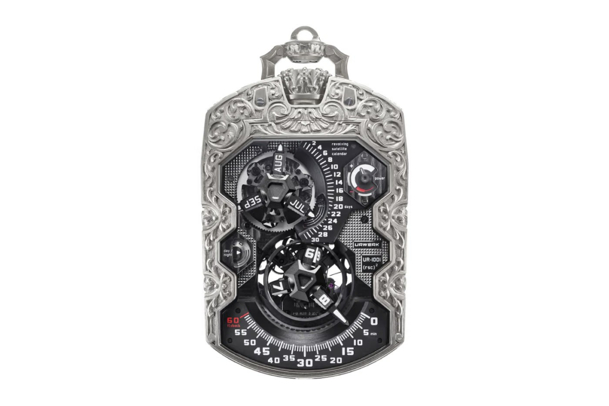 URWERK presenta l’orologio da tasca pi&ugrave; folle di sempre con un calendario lungo 1.000 anni!