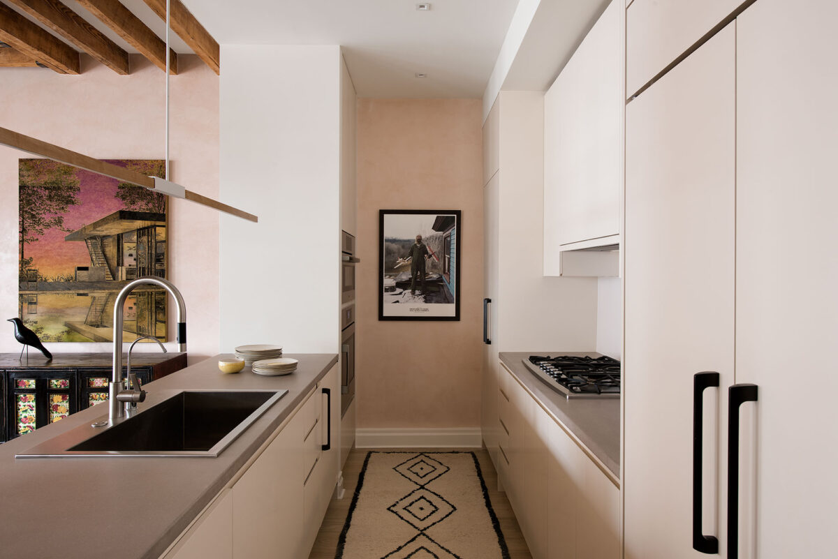 Bethune Street Residence: una casa-galleria in uno dei quartieri pi&ugrave; originali di New York